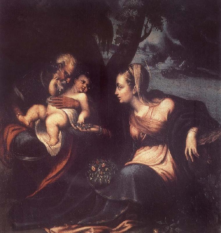 Sofonisba Anguisciola The Sacred Family oil painting image